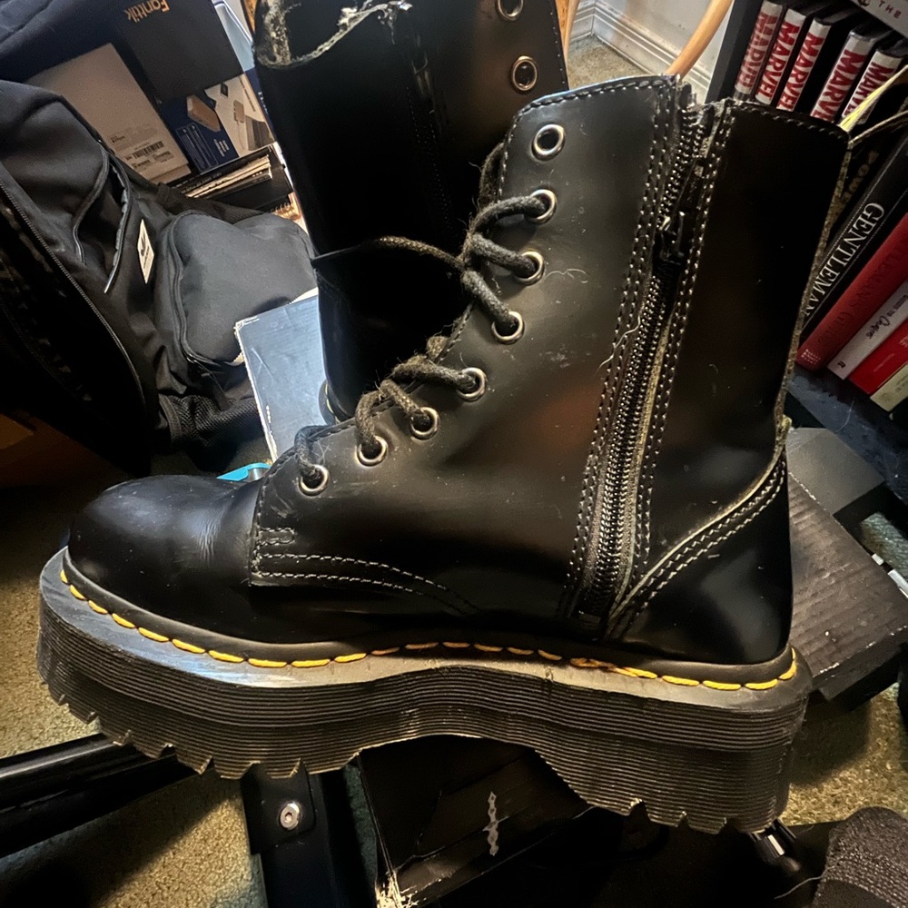 Dr. Martens Black Jadon Boots